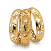 Wide Moroccan Hoop Bracelet, 14k Gold, Item no: ILC22