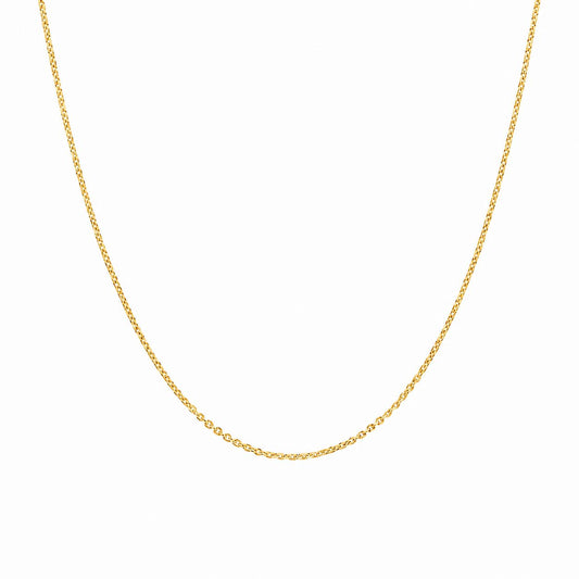 14 karat gold Anker  necklace